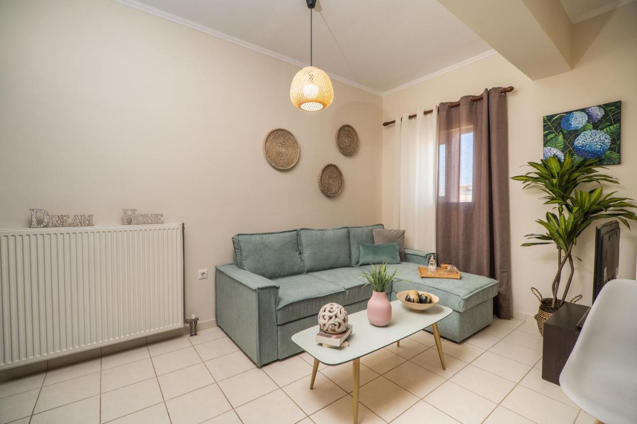 Ammoutsiani Cozy Apartment Close To The Beach Chrissi Akti Chania Exterior foto