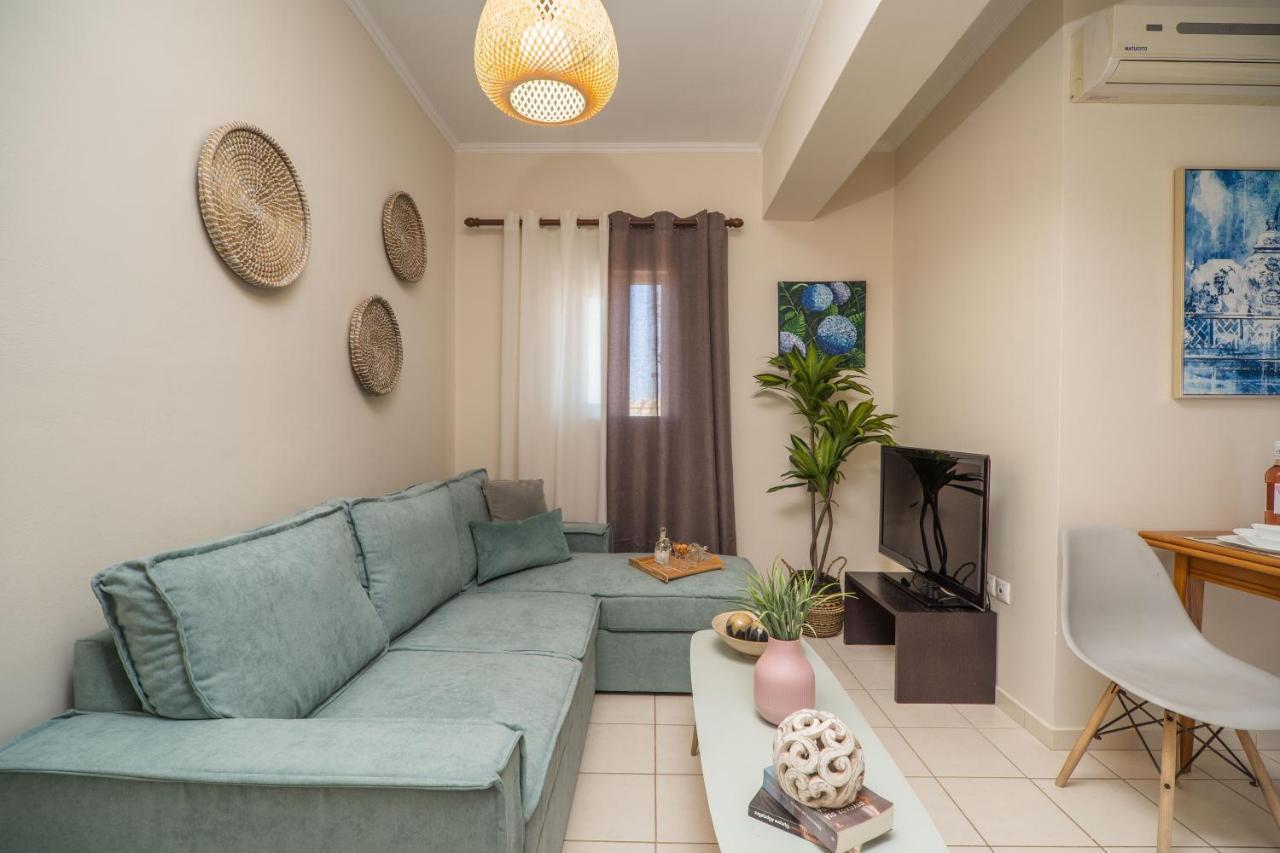 Ammoutsiani Cozy Apartment Close To The Beach Chrissi Akti Chania Exterior foto